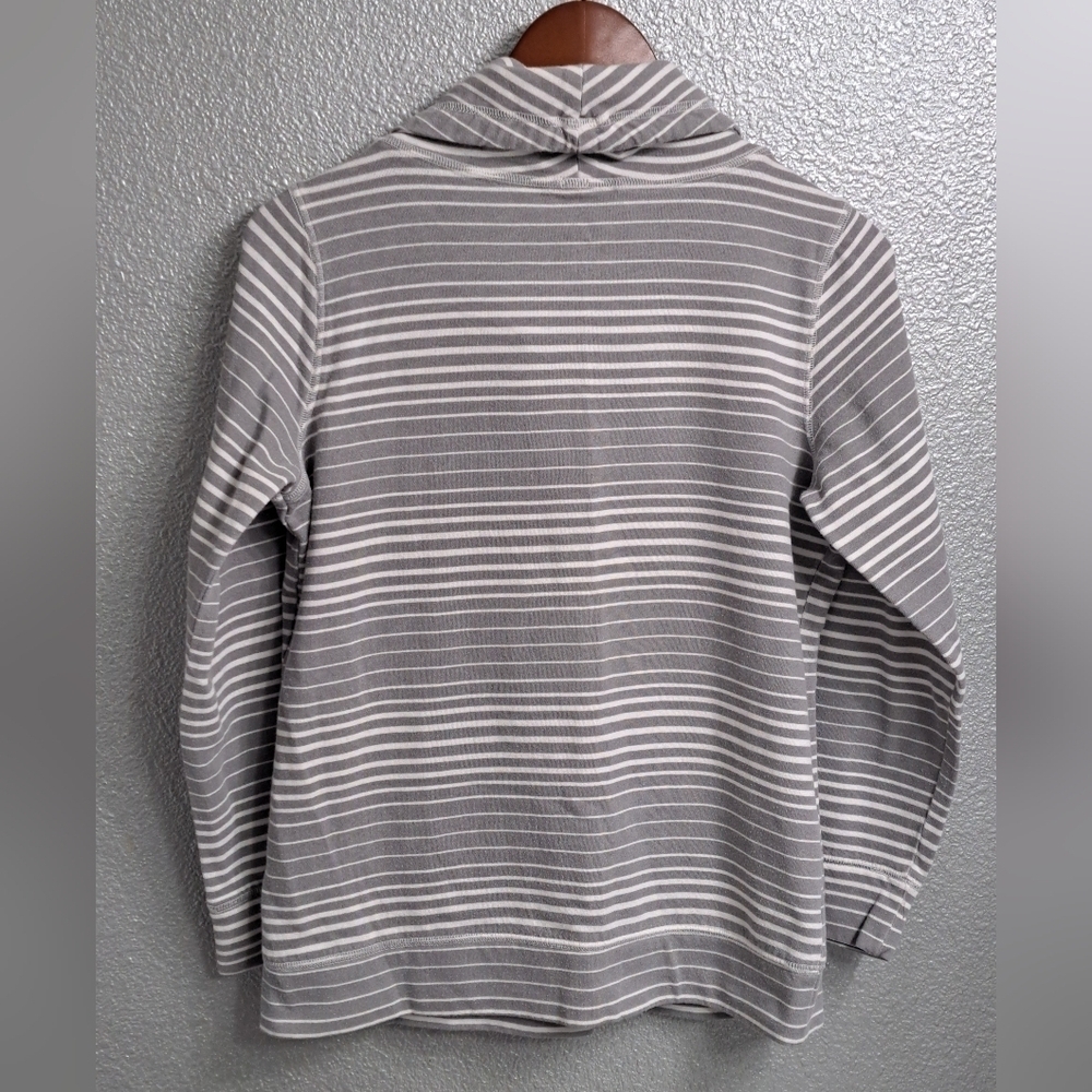 Made For Life Striped Top With A Drawstring Front - Picture 7 of 9
